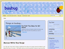 Tablet Screenshot of buubug.com